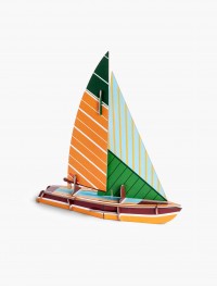 Portugees verantwoordelijkheid serveerster Product: Studio Roof 3D DIY Bouwpakket Zeilboot | Bluemonkey